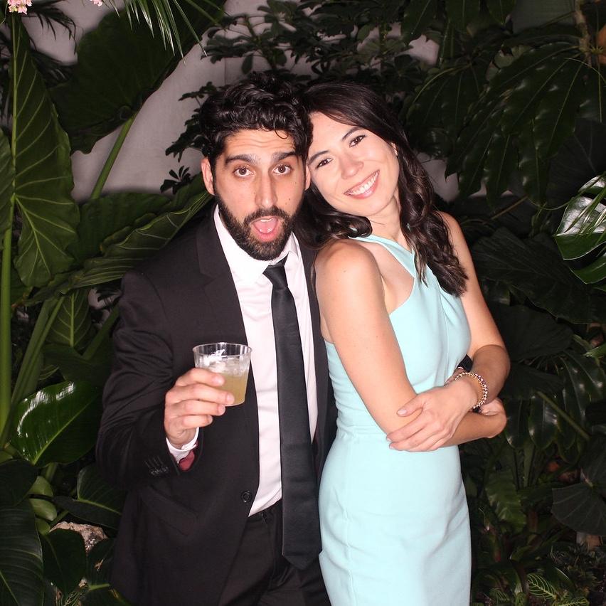 Our first wedding together!
