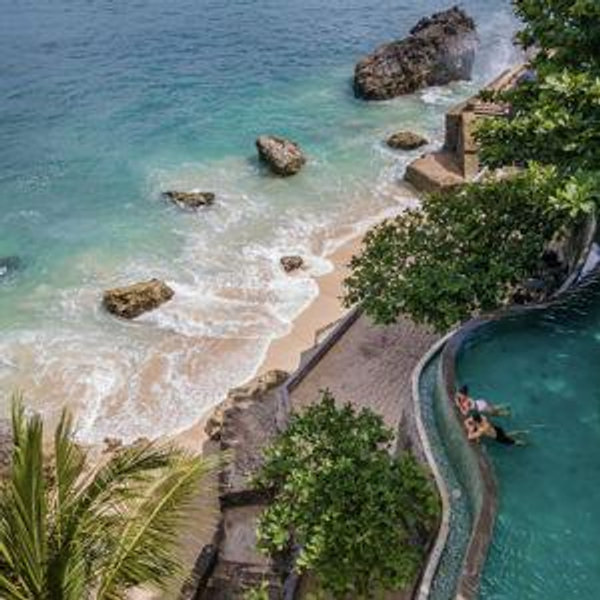 Resort Night in Bali, Indonesia