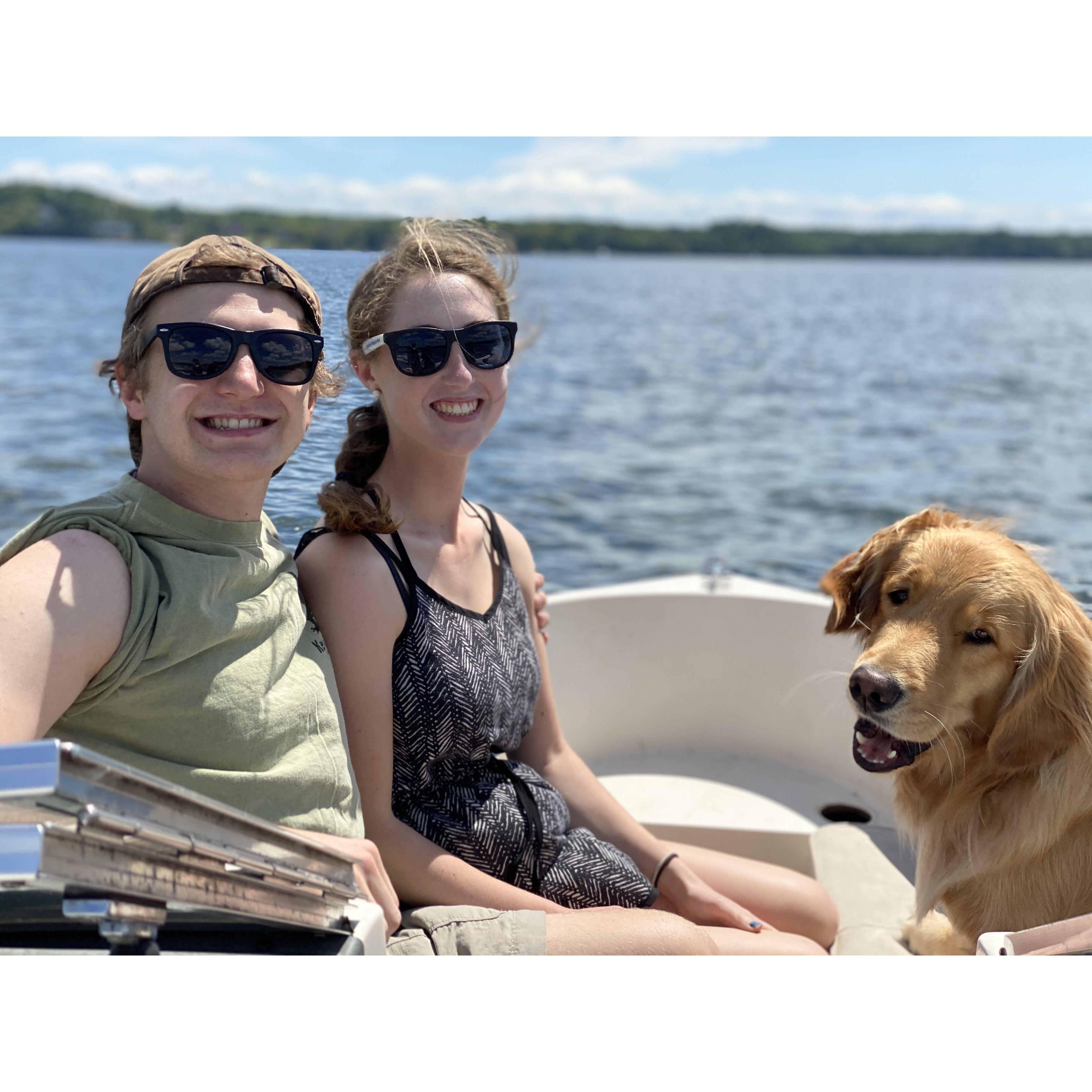 Boat rides on the Severn River