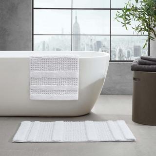 Waffle Tufted 2-Piece Bath Rug Set