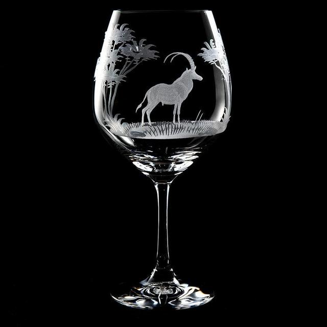 Queen Lace Crystal Sable 10oz Glass