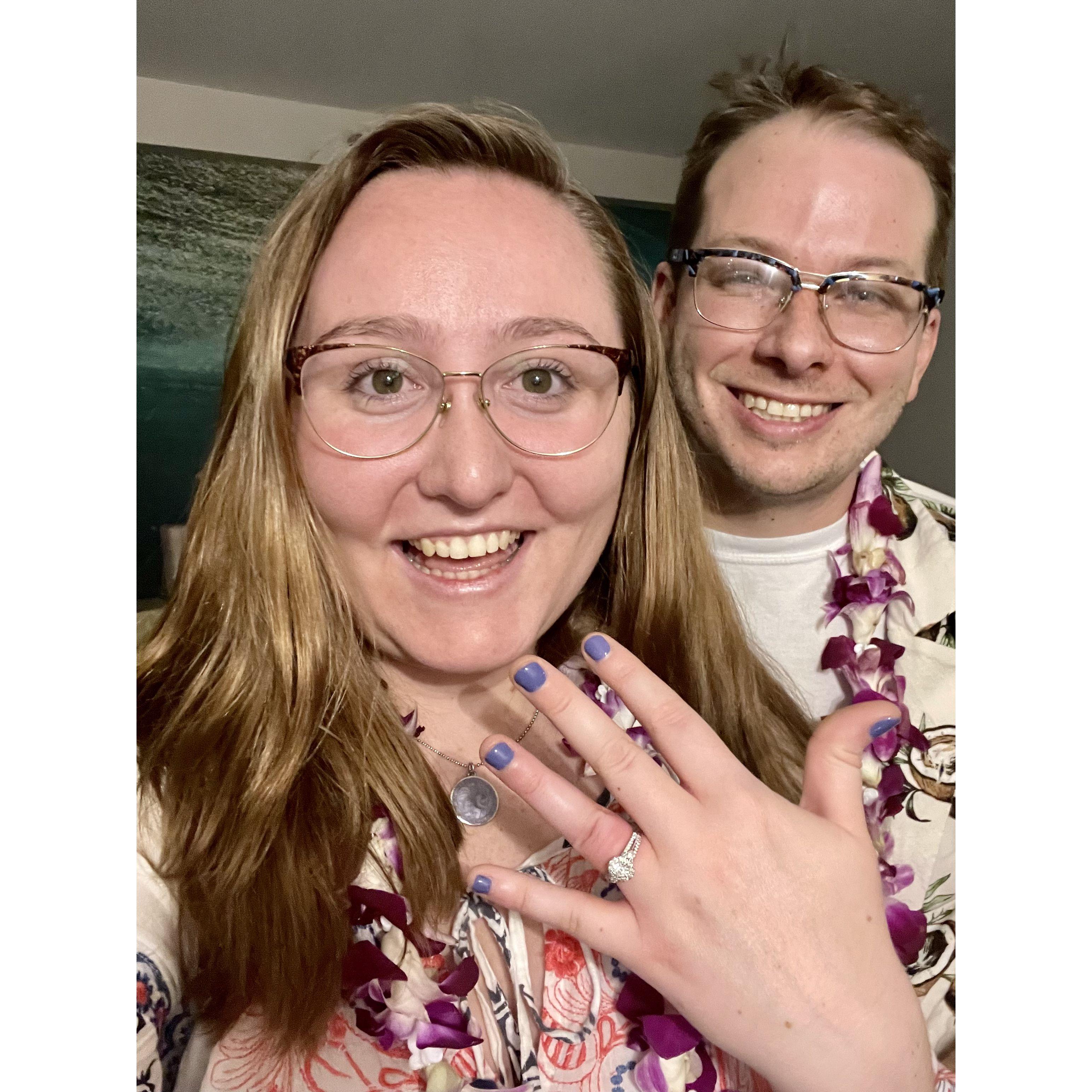 Our engagement in Waikiki, HI