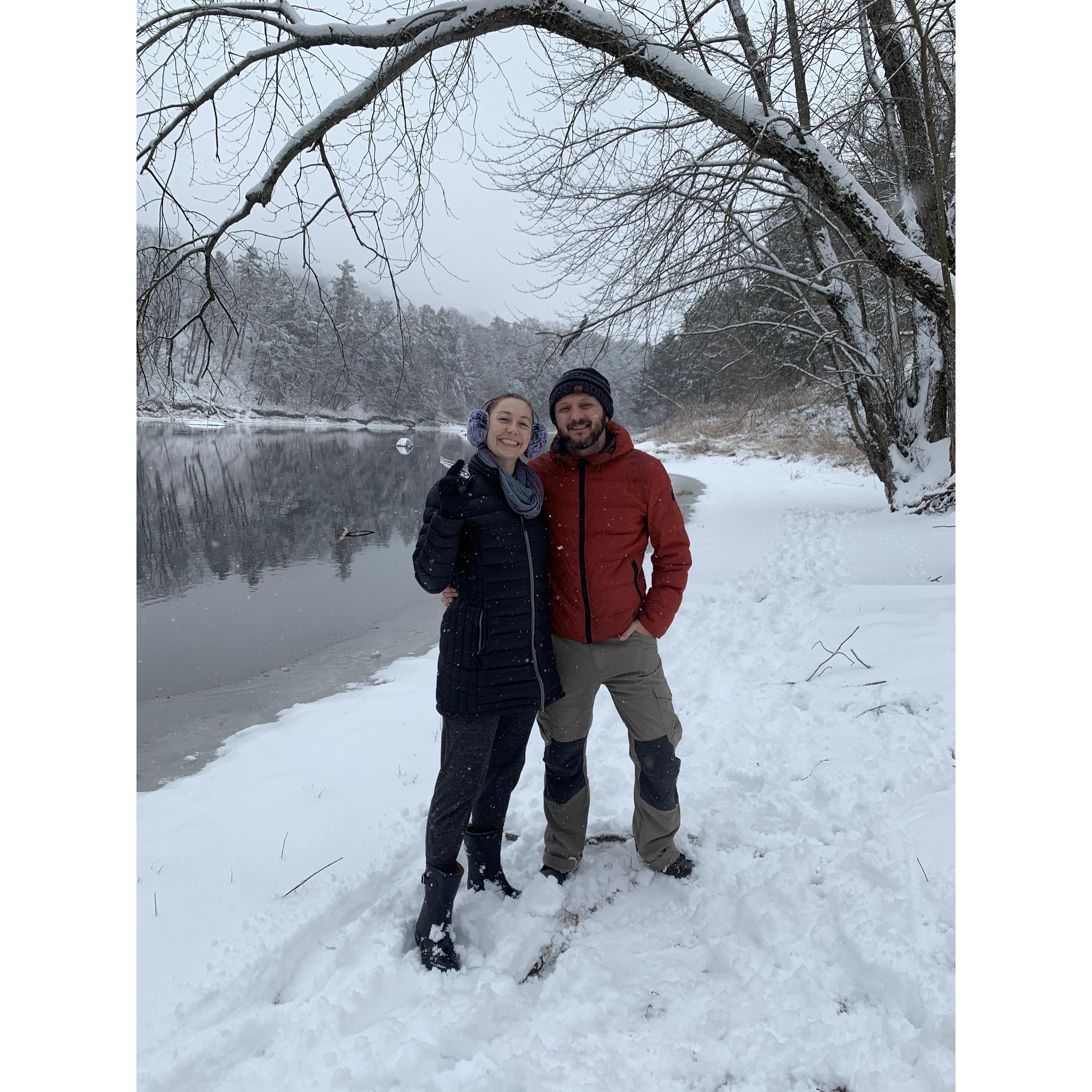 Snowbunnies in action, New Years in Vermont 2021.