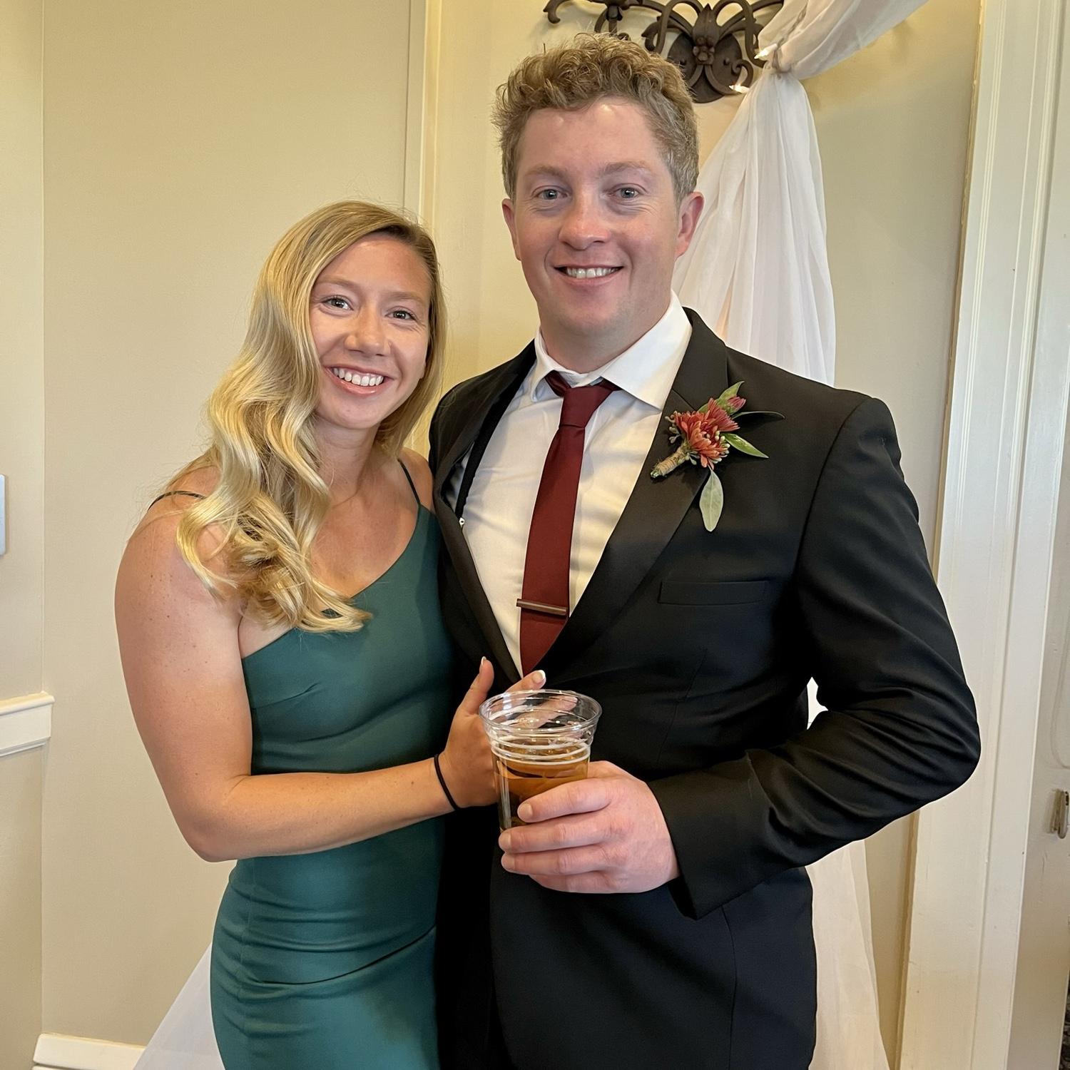 Celebrating Thomas and Jenn’s wedding in Minnesota!