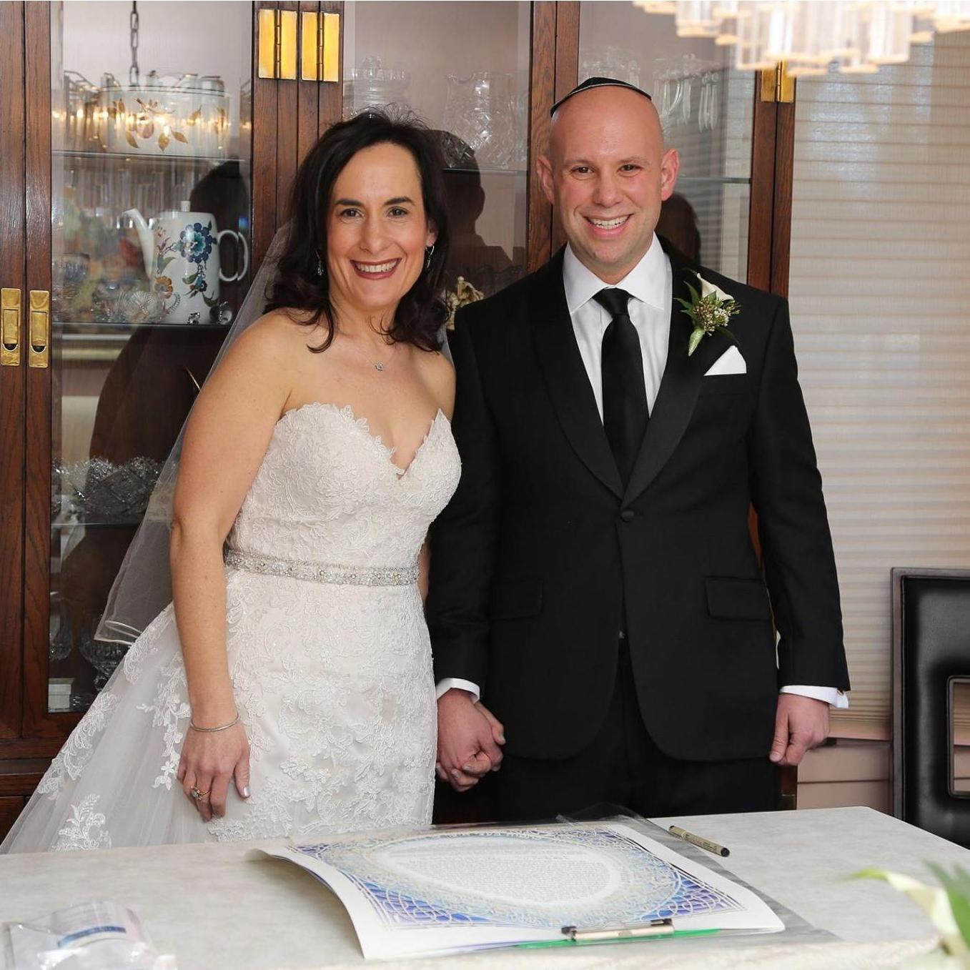 Signing the Ketubah