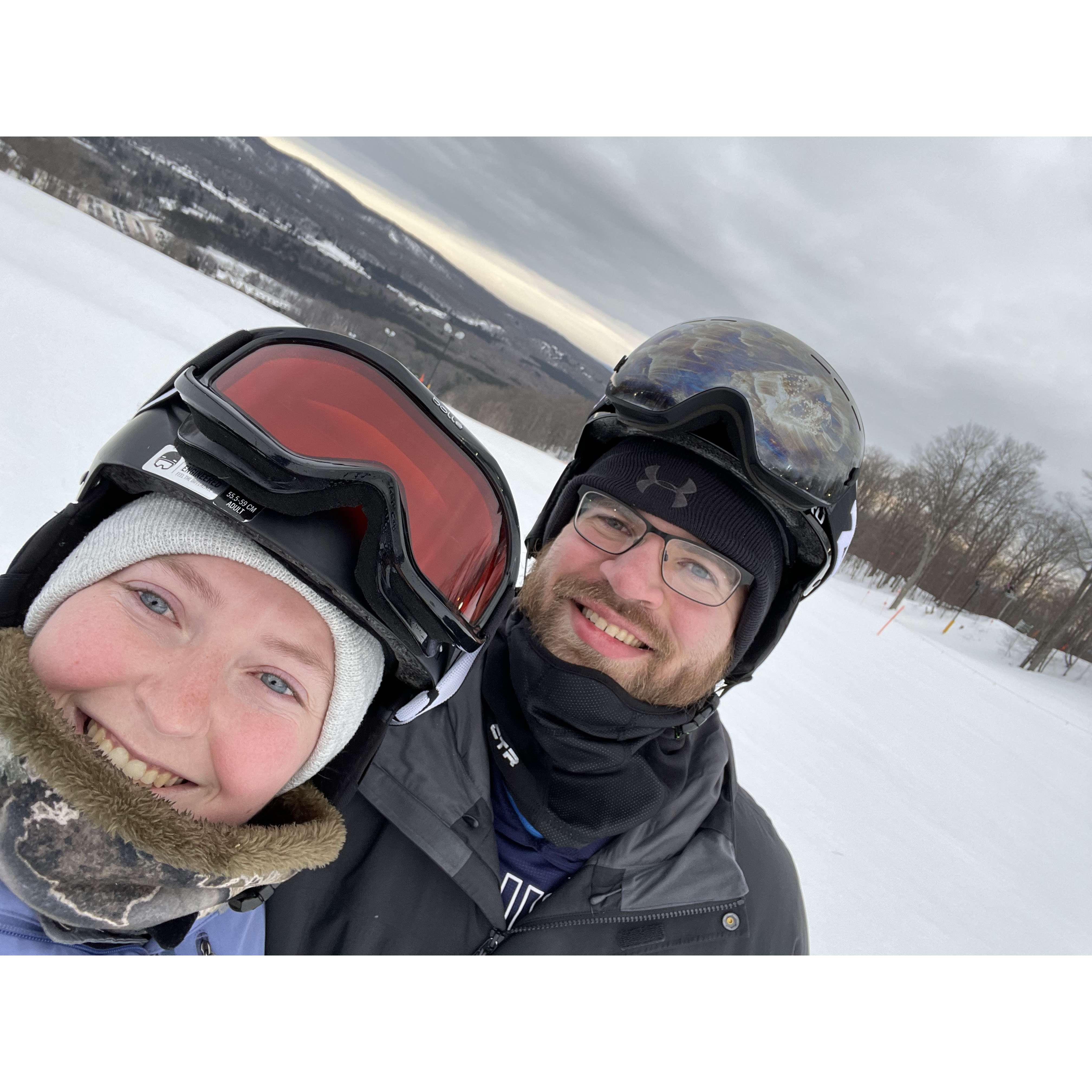 January 2022
Skiing