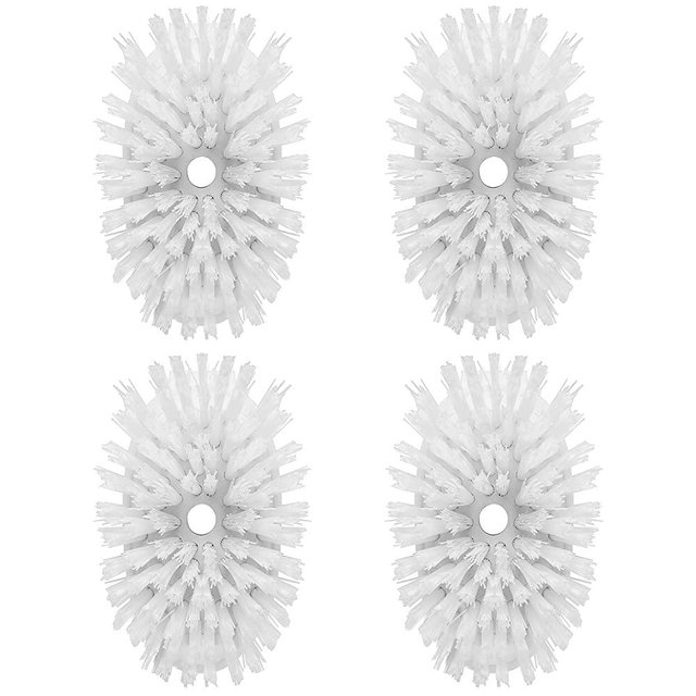 MR.SIGA Soap Dispensing Dish Brush Refills, 4 Pack