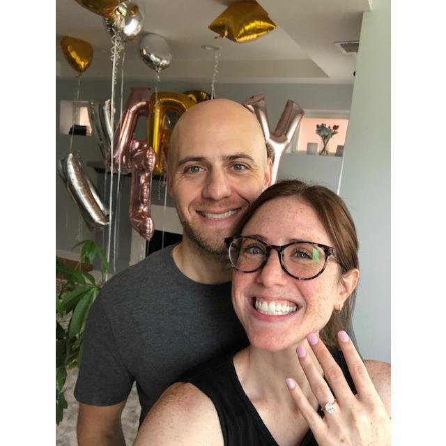 When we got engaged <3! 6/20/21