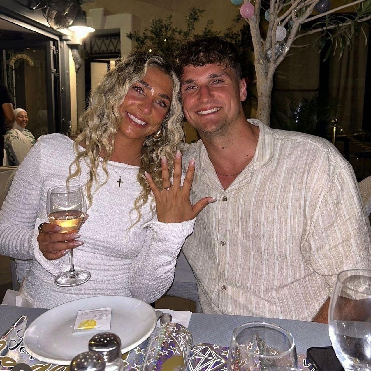 The night she said "yes" in Antibes