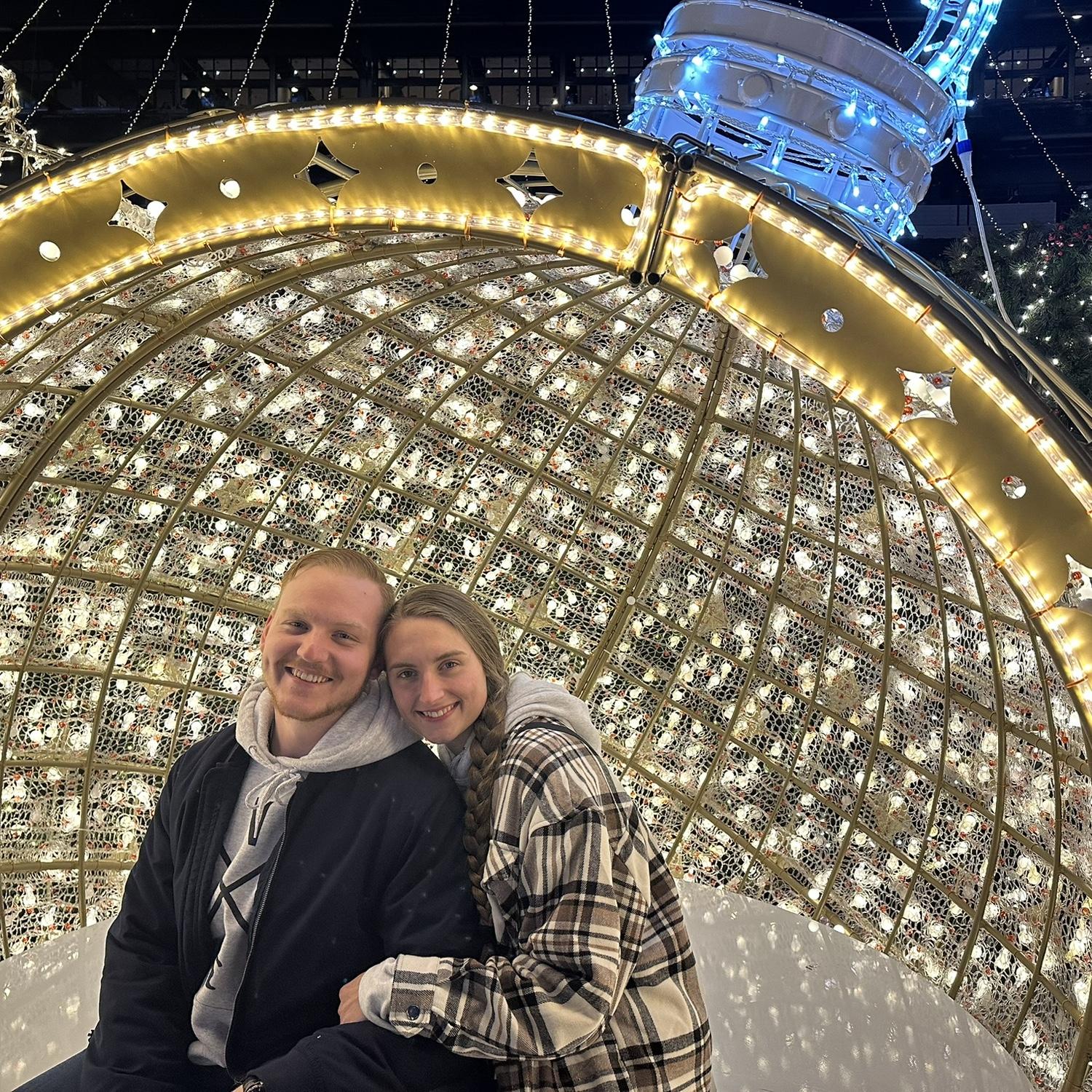 A Christmas festival of lights filled with lots of hot chocolate!
