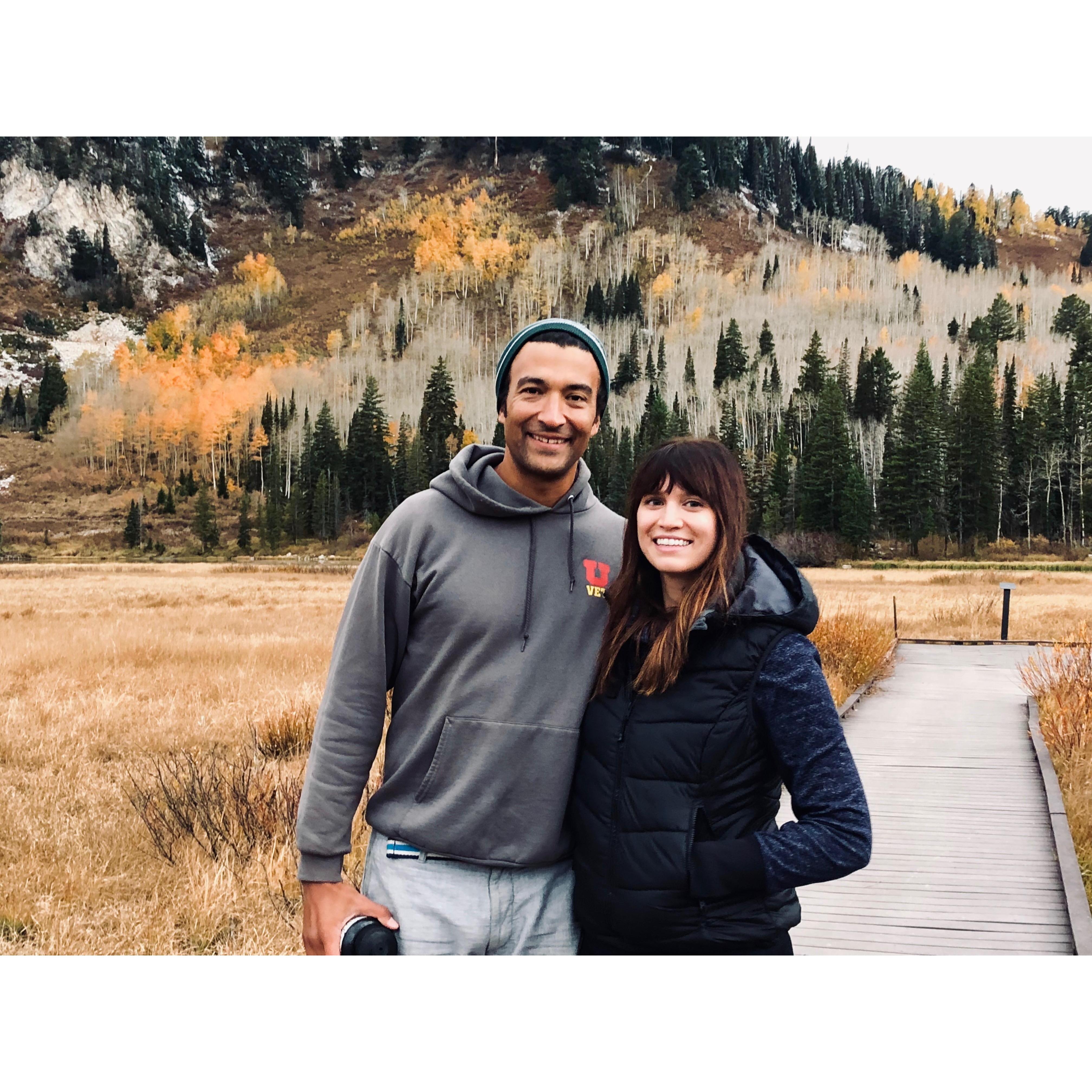Always room for a smile in the great outdoors.