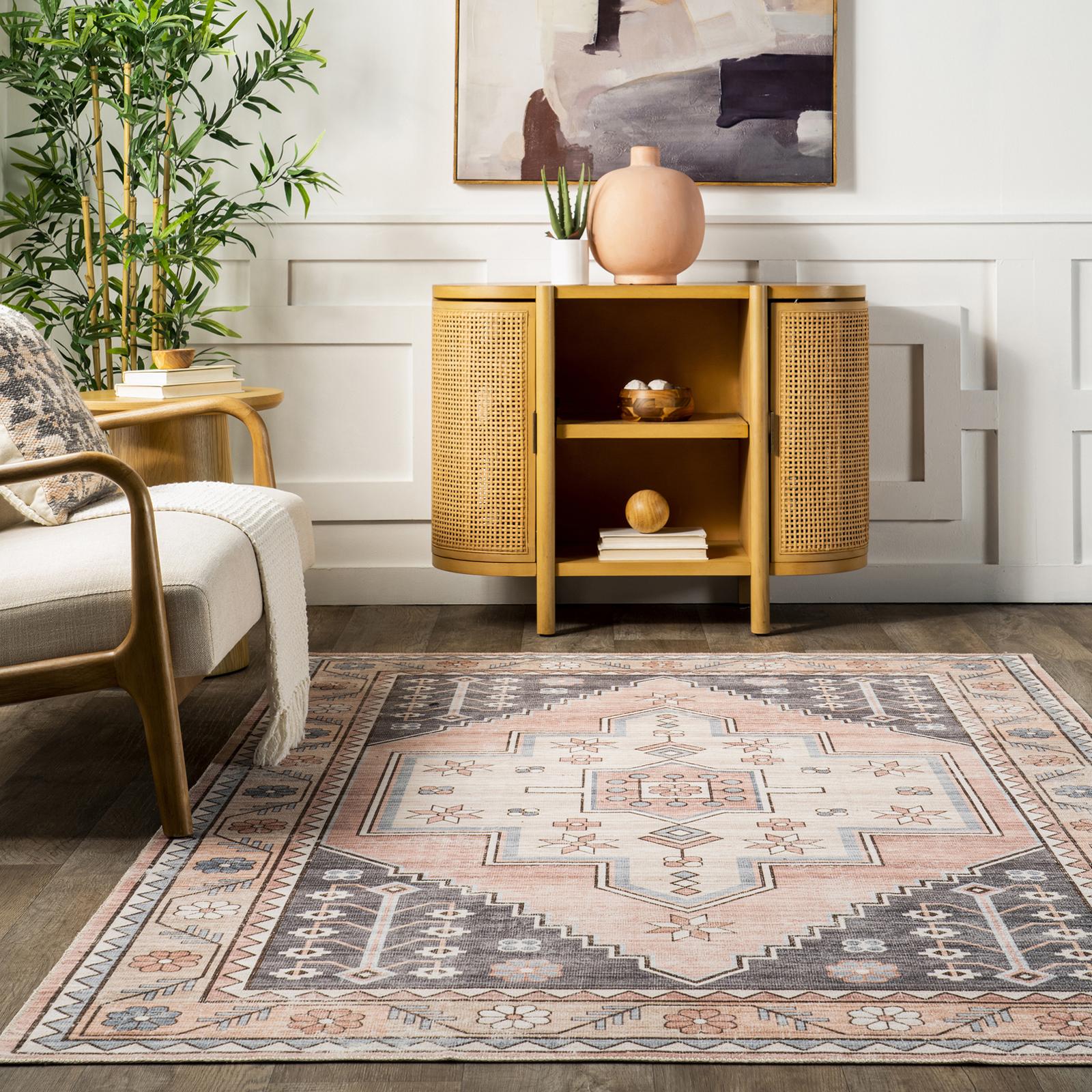 nuLOOM Rugs, Catreena Washable Area Rug Zola