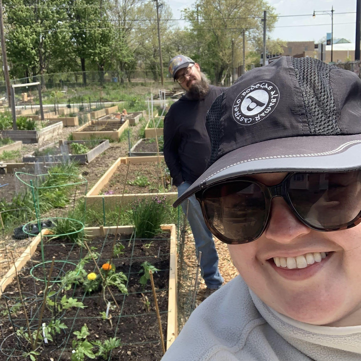 Our cherished community garden plot