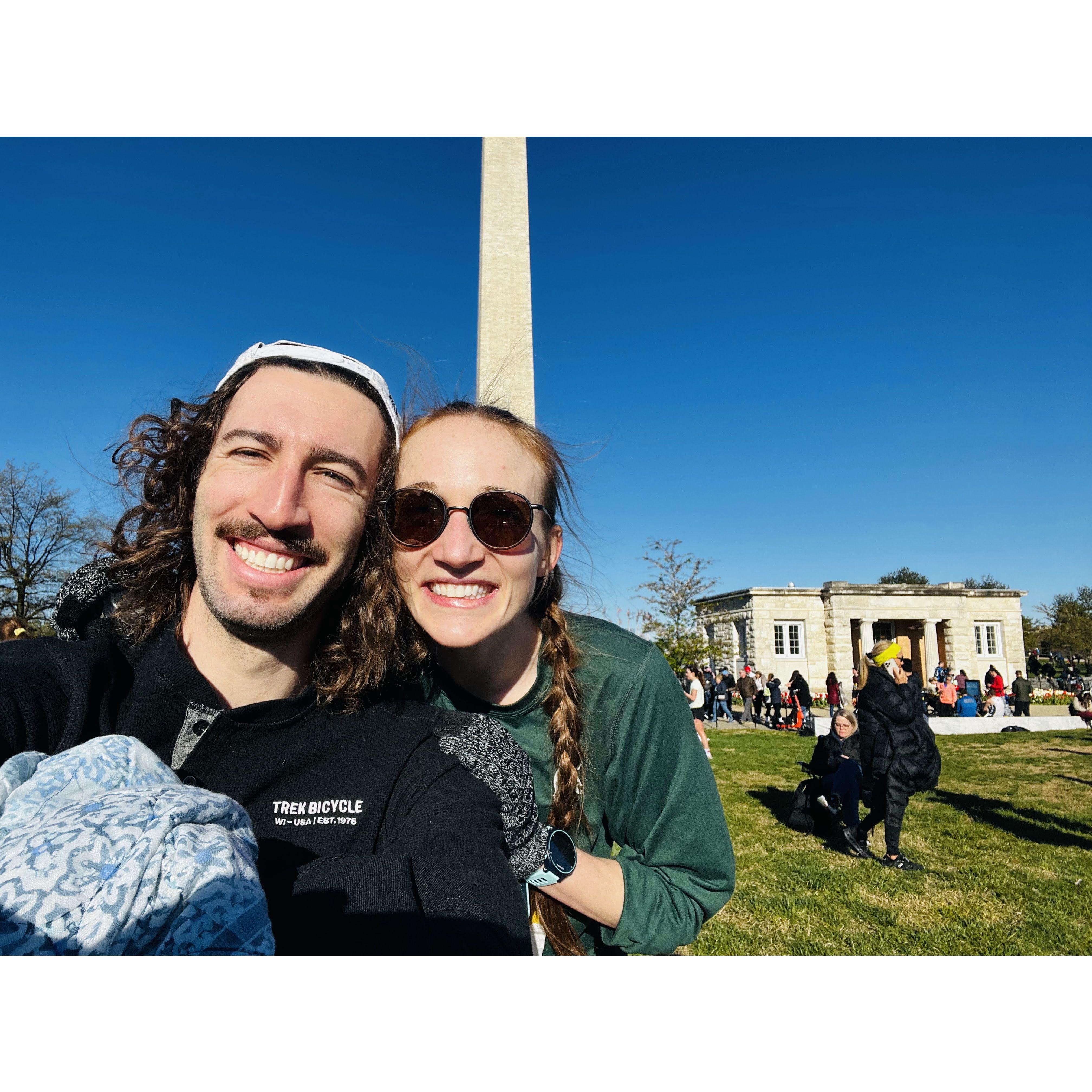 Cherry blossom 10 miler support crew
