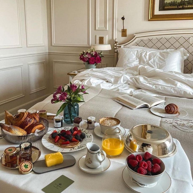 Breakfast in bed