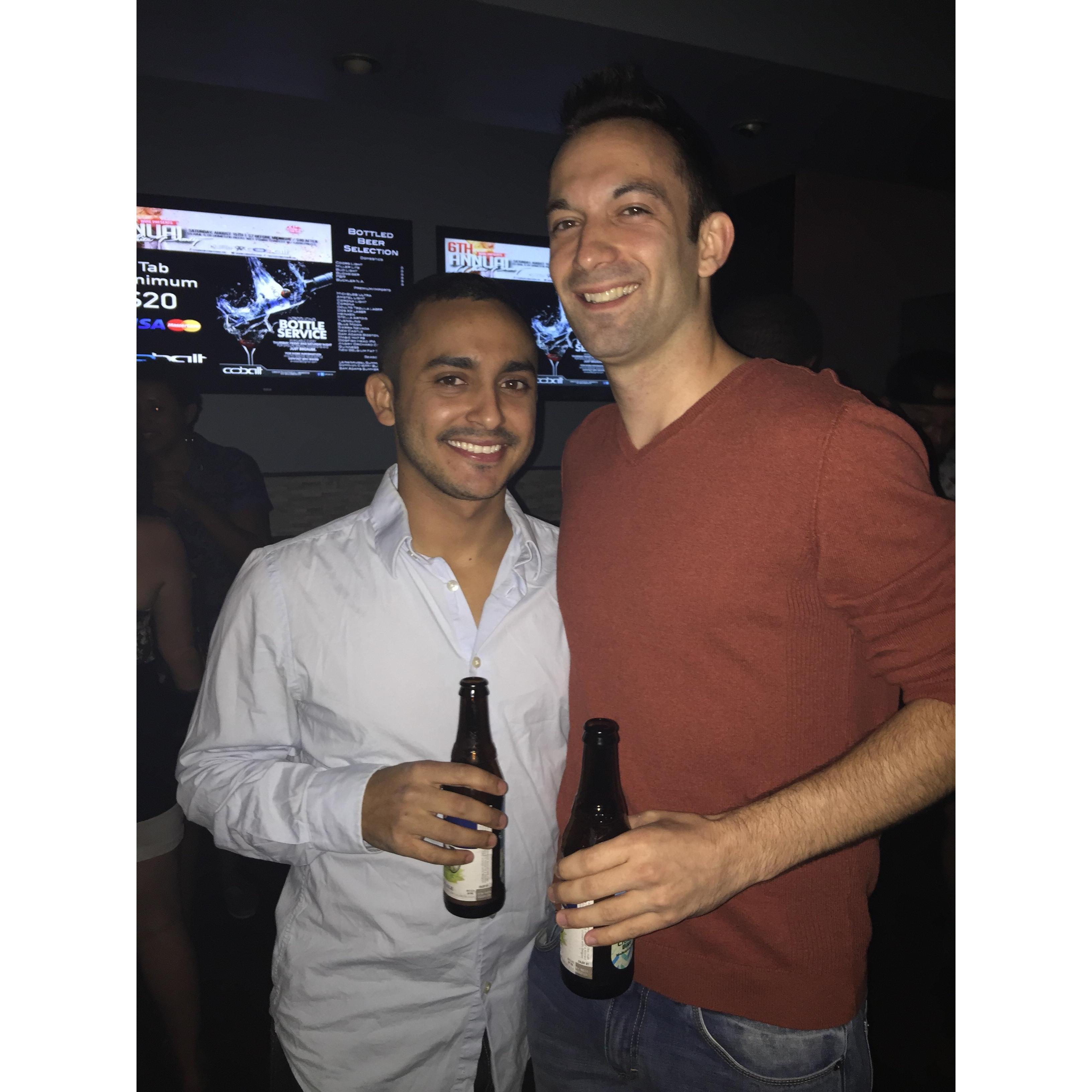 Our first year living in DC together!