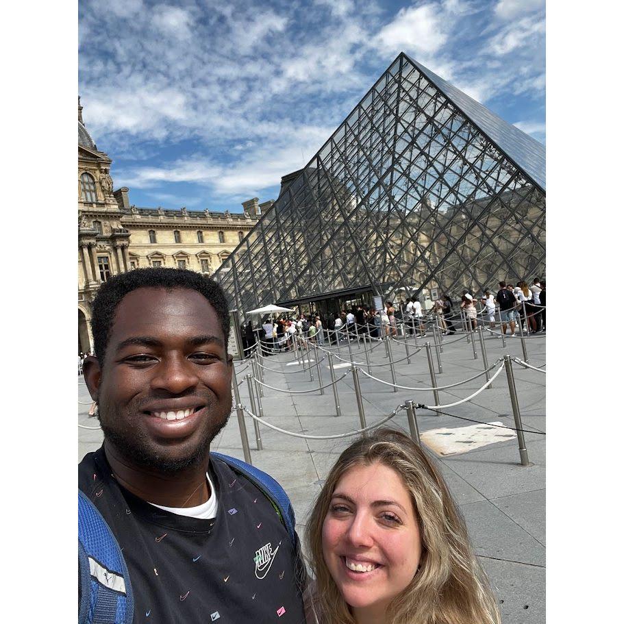 Day trip to Paris from London, first stop the Louvre!