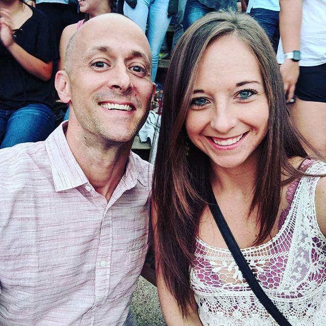 Our first concert together, Rebelution at Red Rocks.