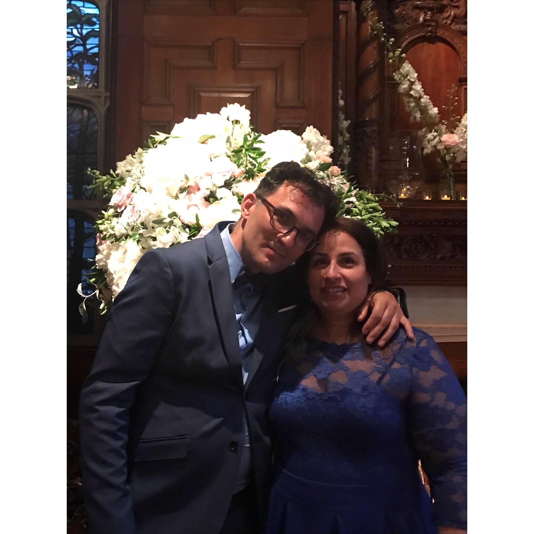 In London for a good friend's wedding, we had the best time dressing up! May 2018.