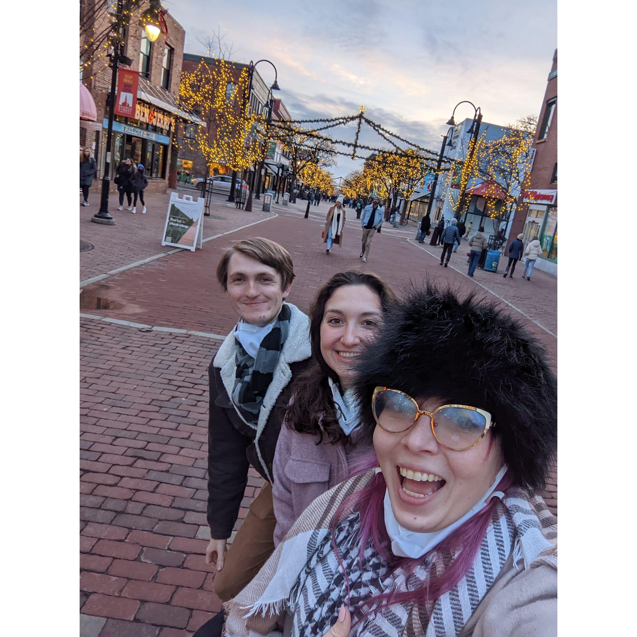 First stop on our winter road trip in Burlington, VT.