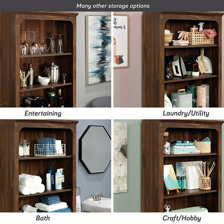 Sauder, Arch 5-Shelf Bookcase | Zola