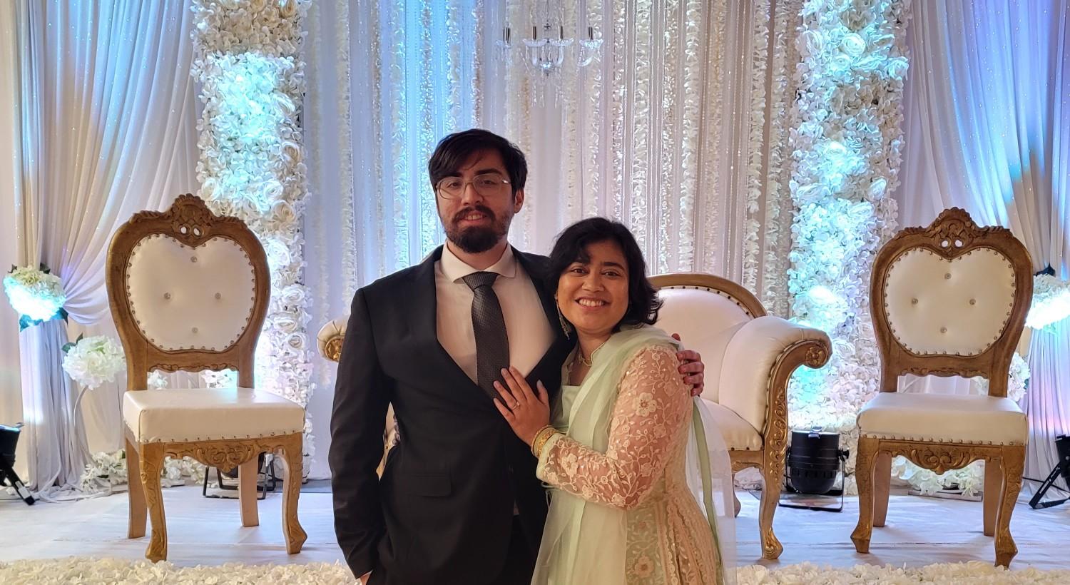 The Wedding Website of Zohora Noor and Liam Boylan