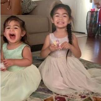 Our M&M Girls. Madalyn & Melanie