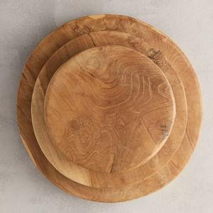 Footed Teak Serving Board