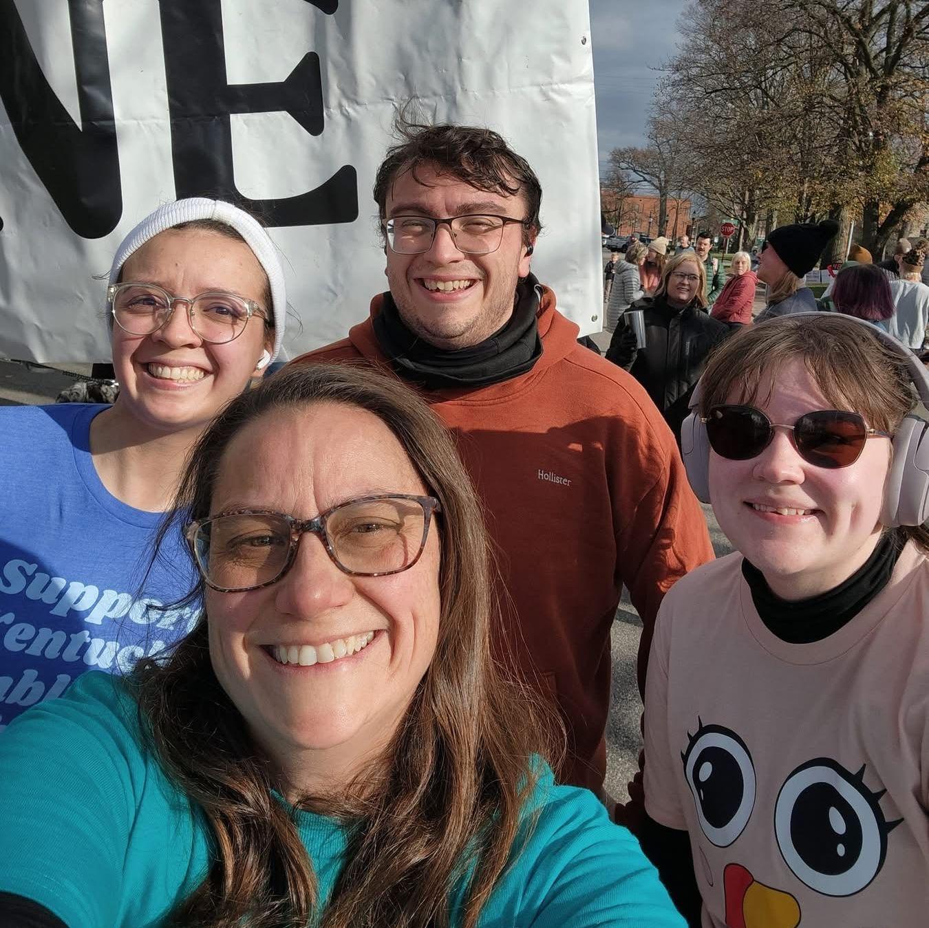 Turkey Trot '25. Kamryn's first 5K!