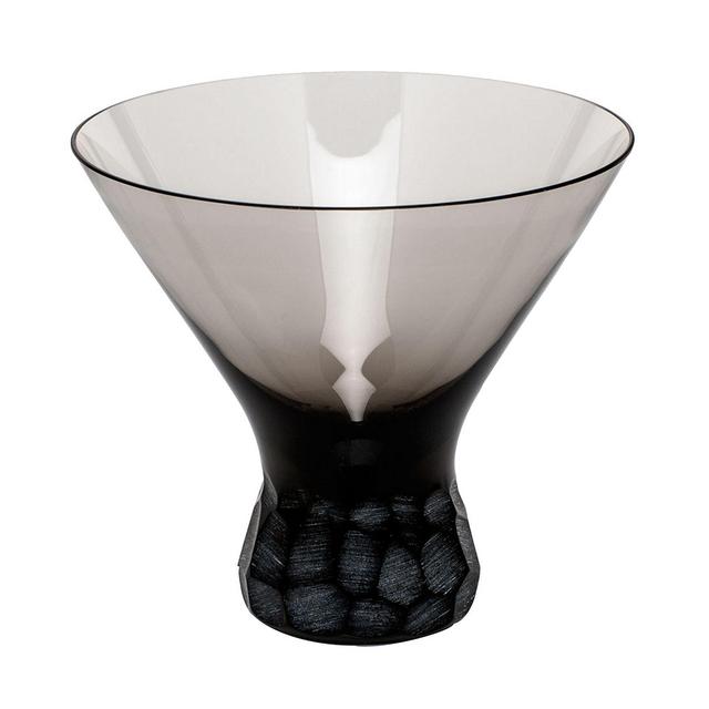 Moser Pebbles Stemless Martini Glass