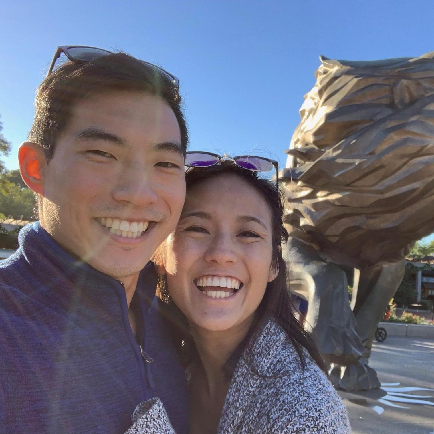 One of our many trips to the San Diego Zoo.