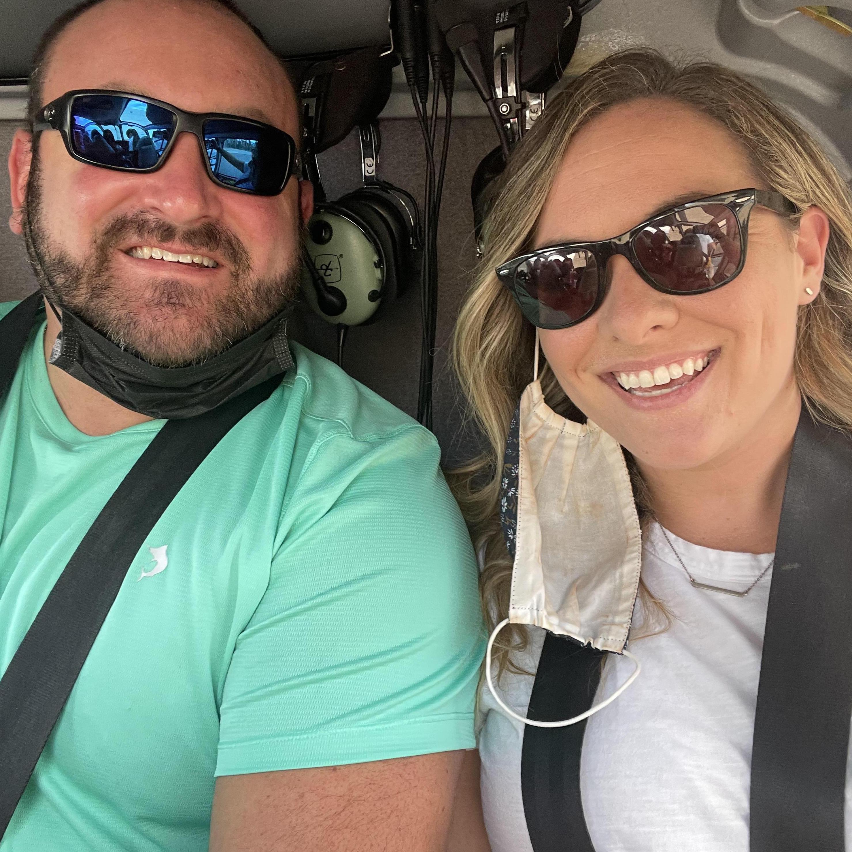 Helicopter ride to the Grand Canyon