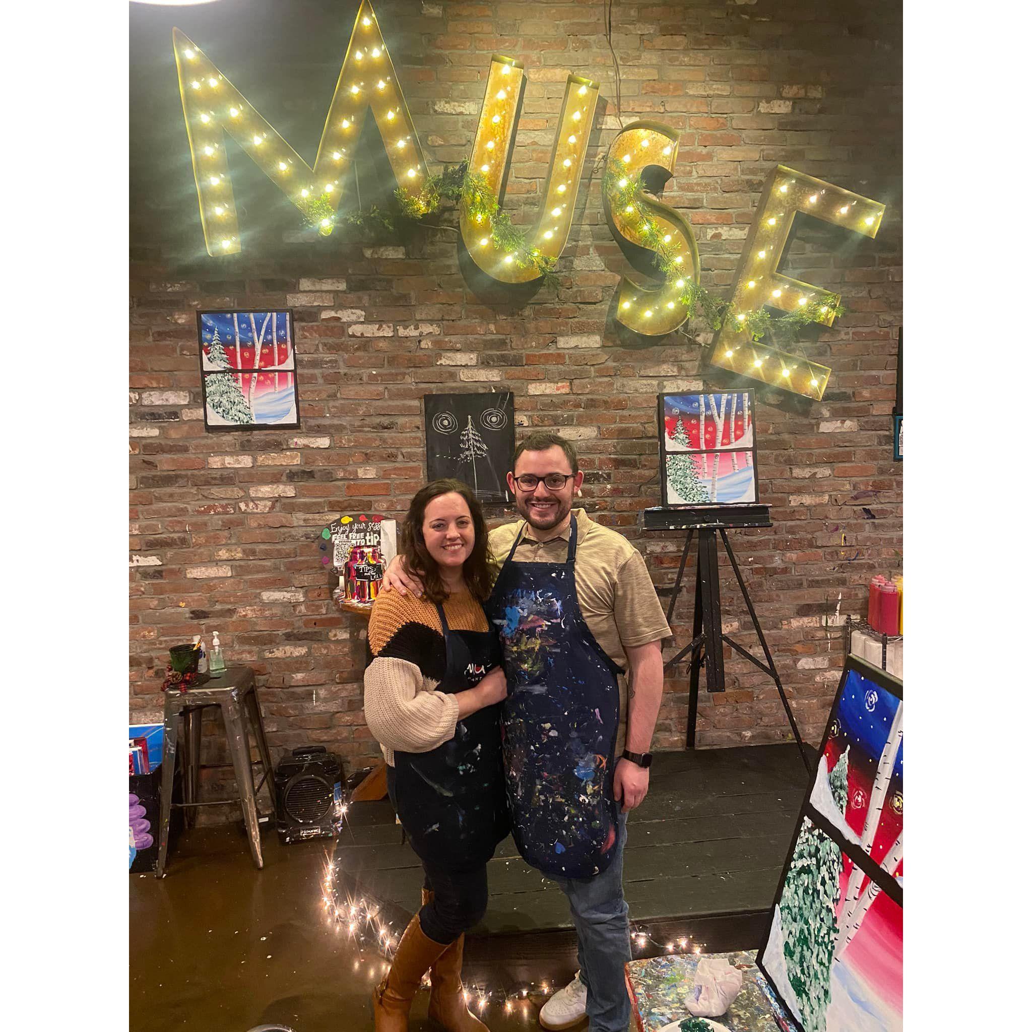 Our first real date!
