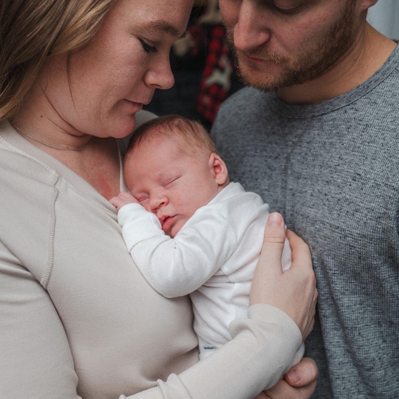 Our third baby was finally here