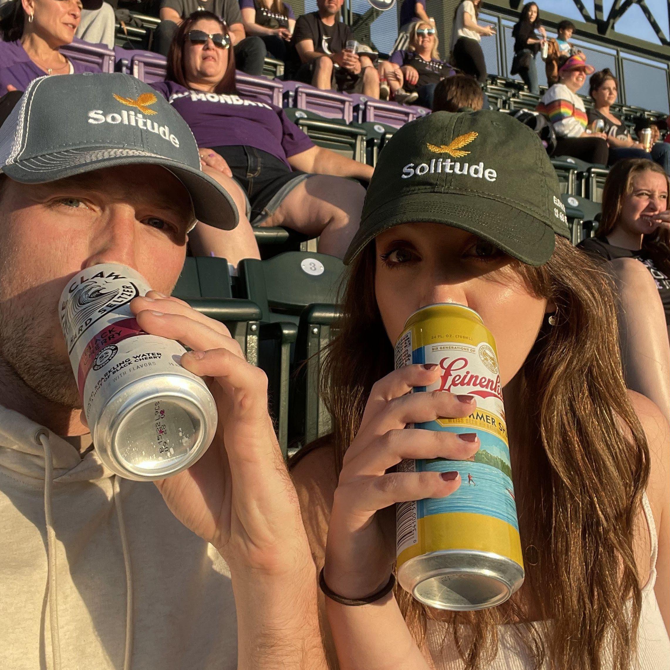 Rockies game in Denver! They did not win.