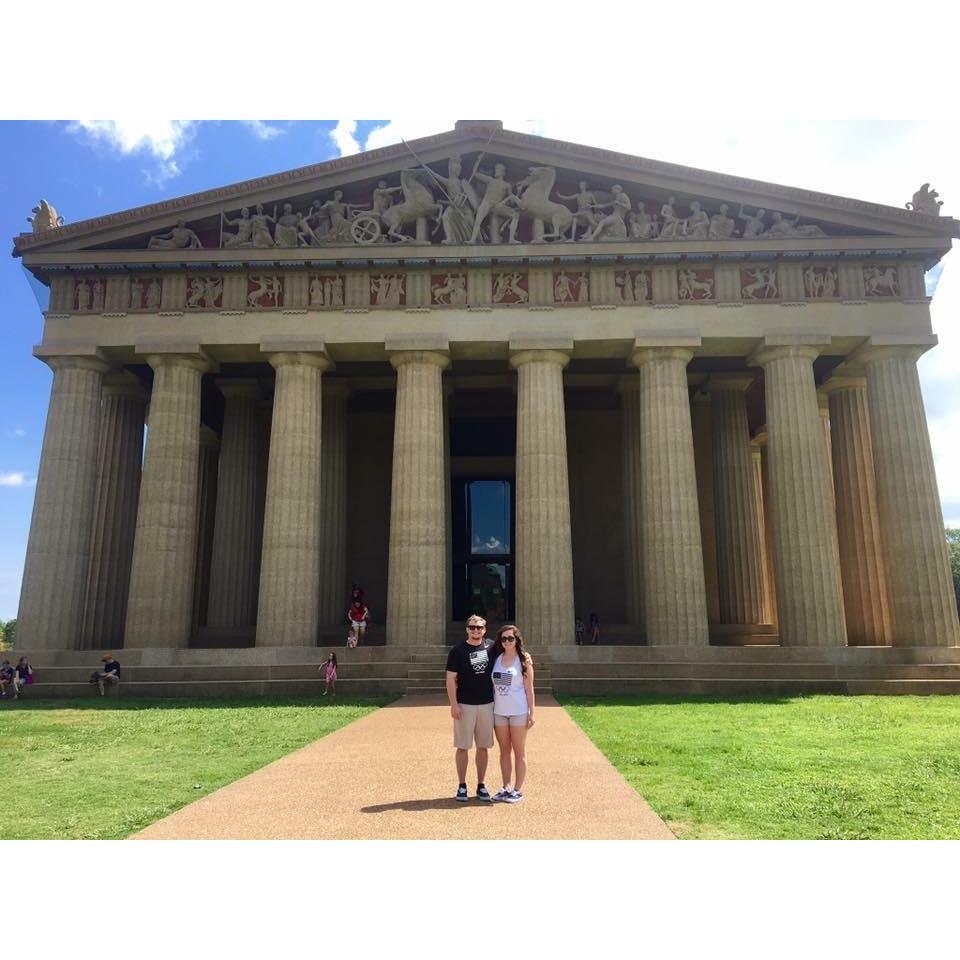The Parthenon replica in Tennessee