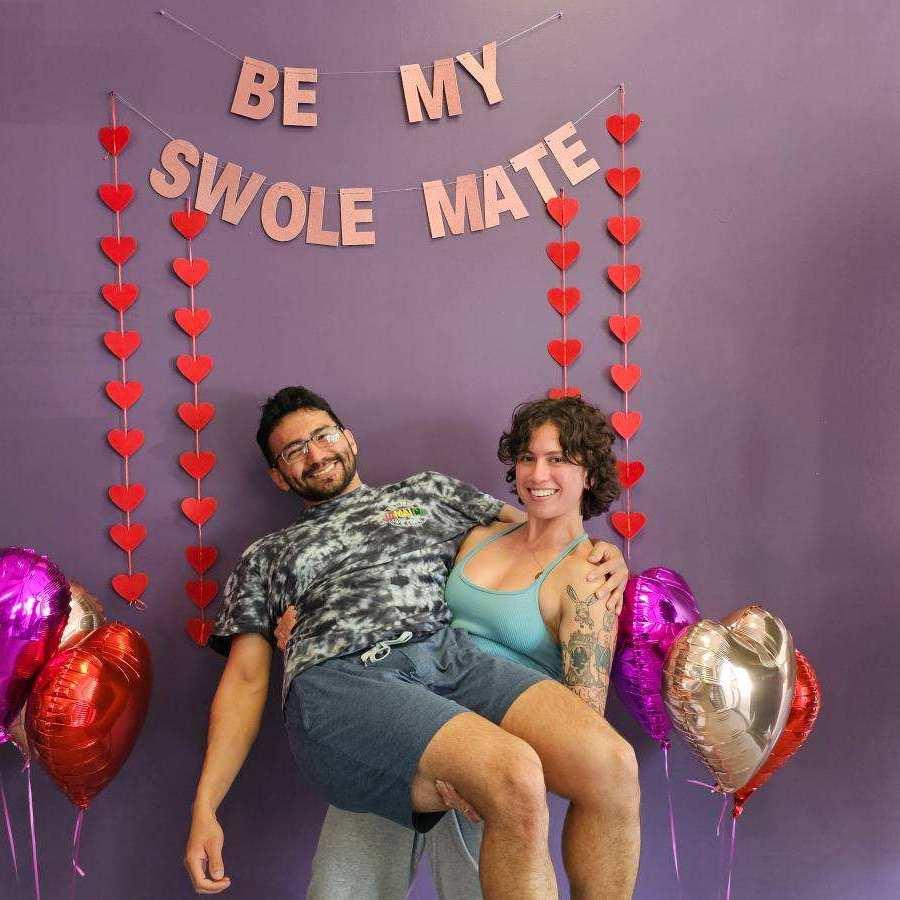 We are the swollest couple.