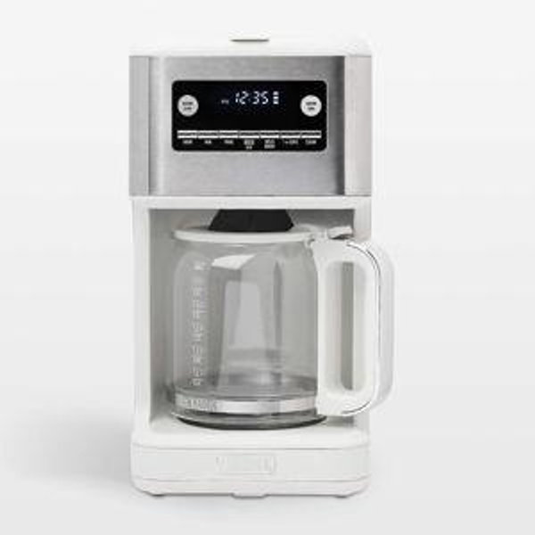 HADEN Dual Brew Ivory 12-Cup Hot & Iced Drip Coffee Maker | Crate & Barrel