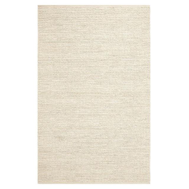 Ryland Handwoven Hemp Jute Rug, 9x12, Ivory