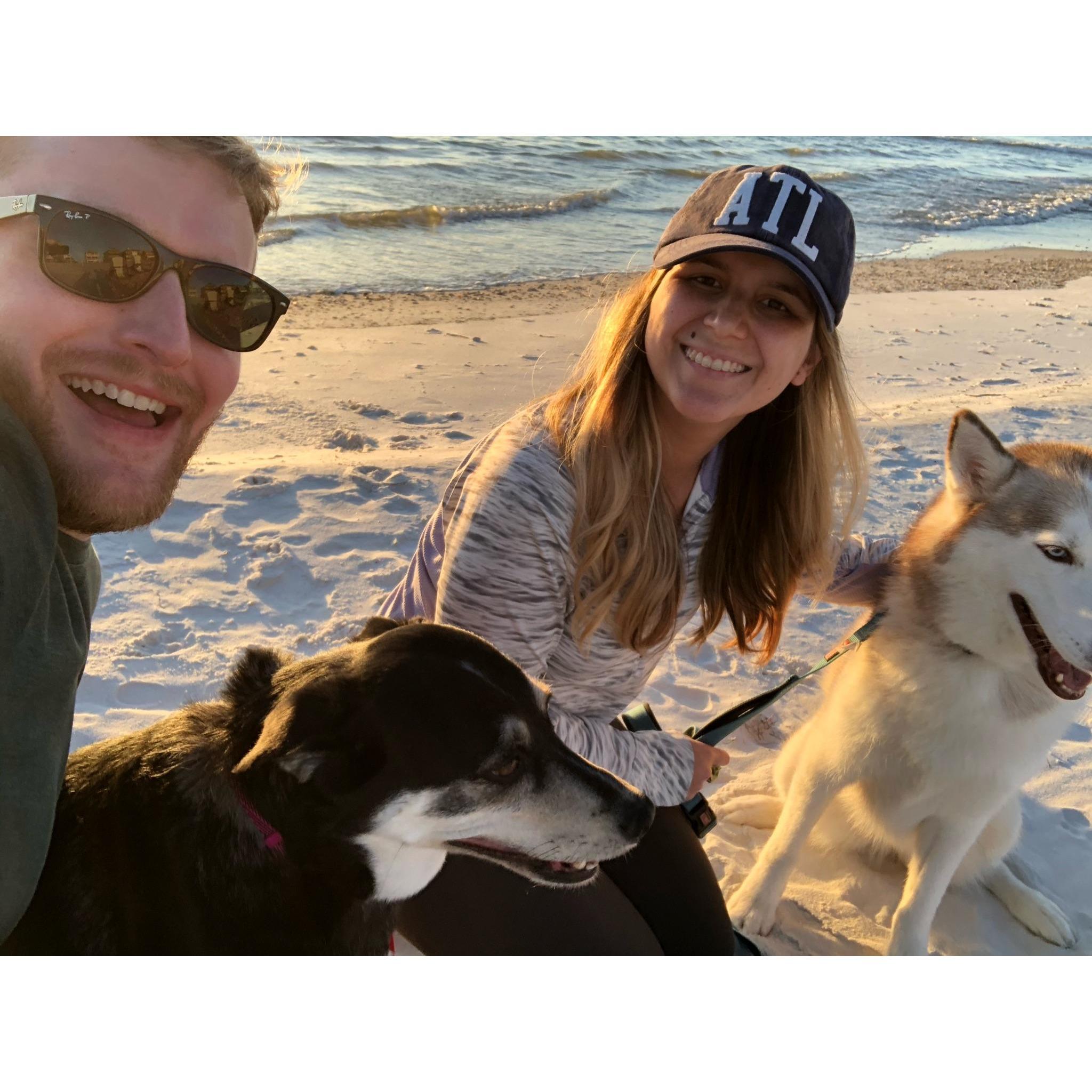 Beach trip to honor the person we lost