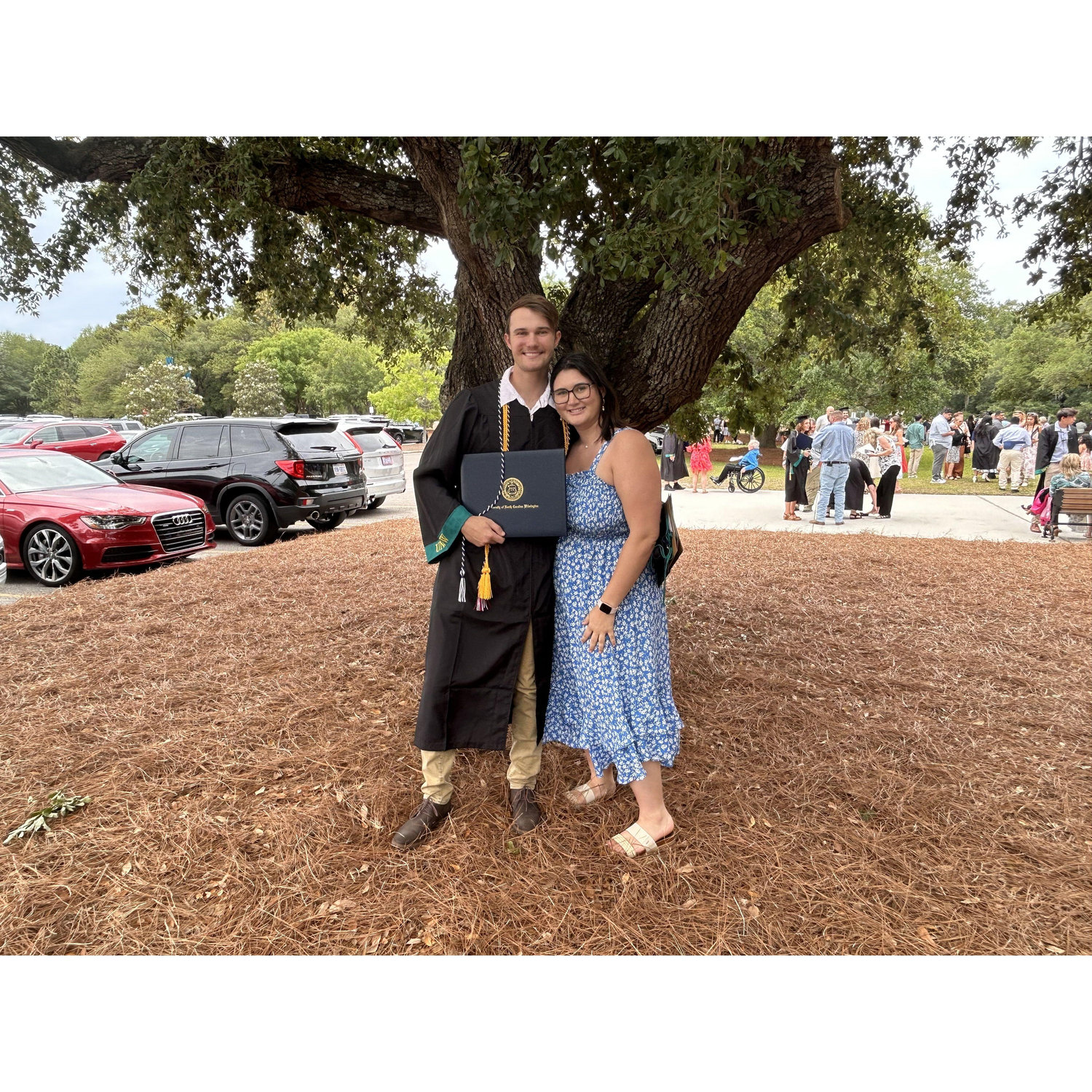 At Quinn's UNCW graduation :)
