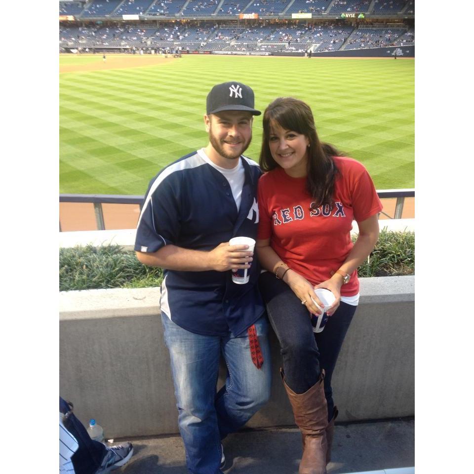 First trip for Shayna to Yankee Stadium