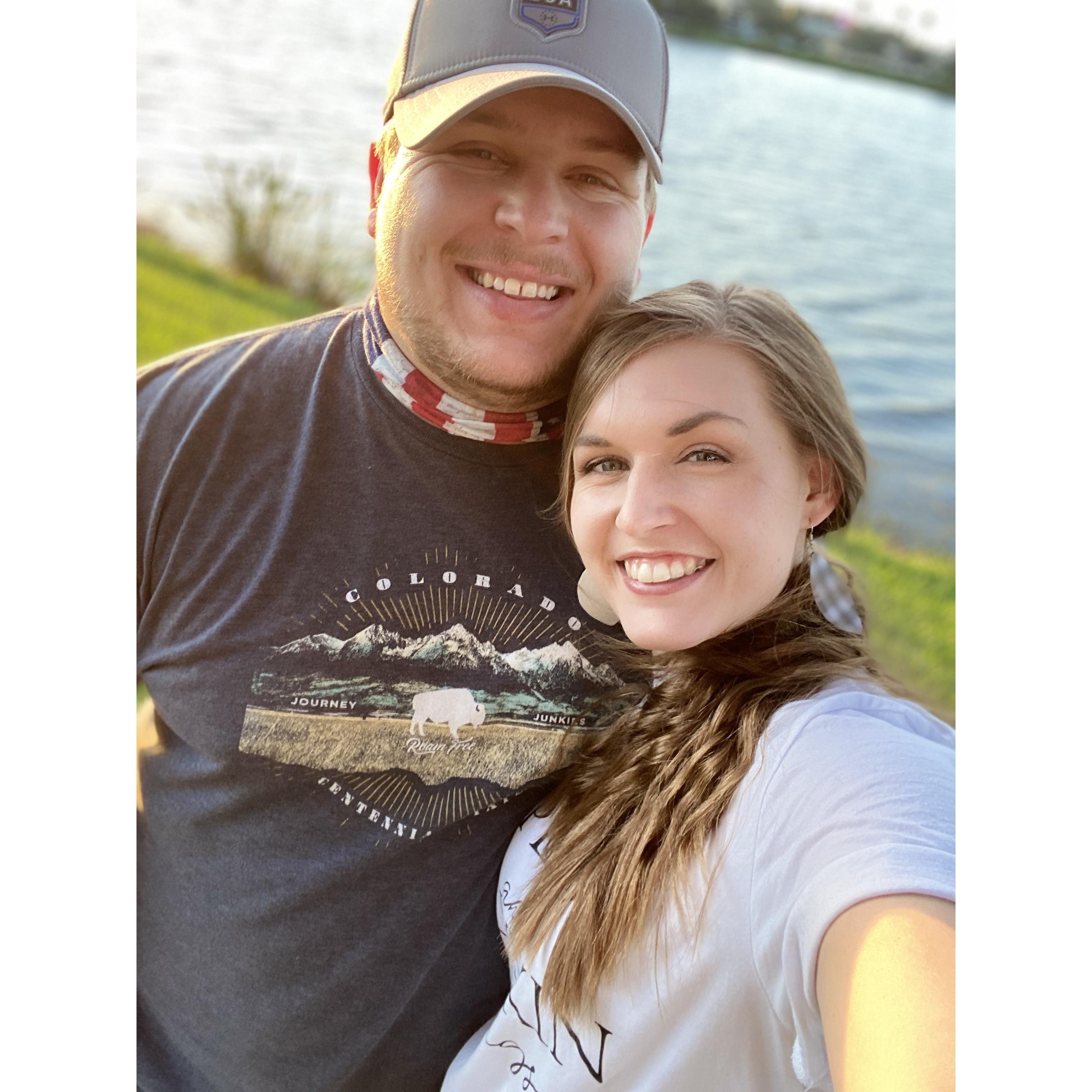 Oct. 2020- Tip to Florida to find our Apartment!