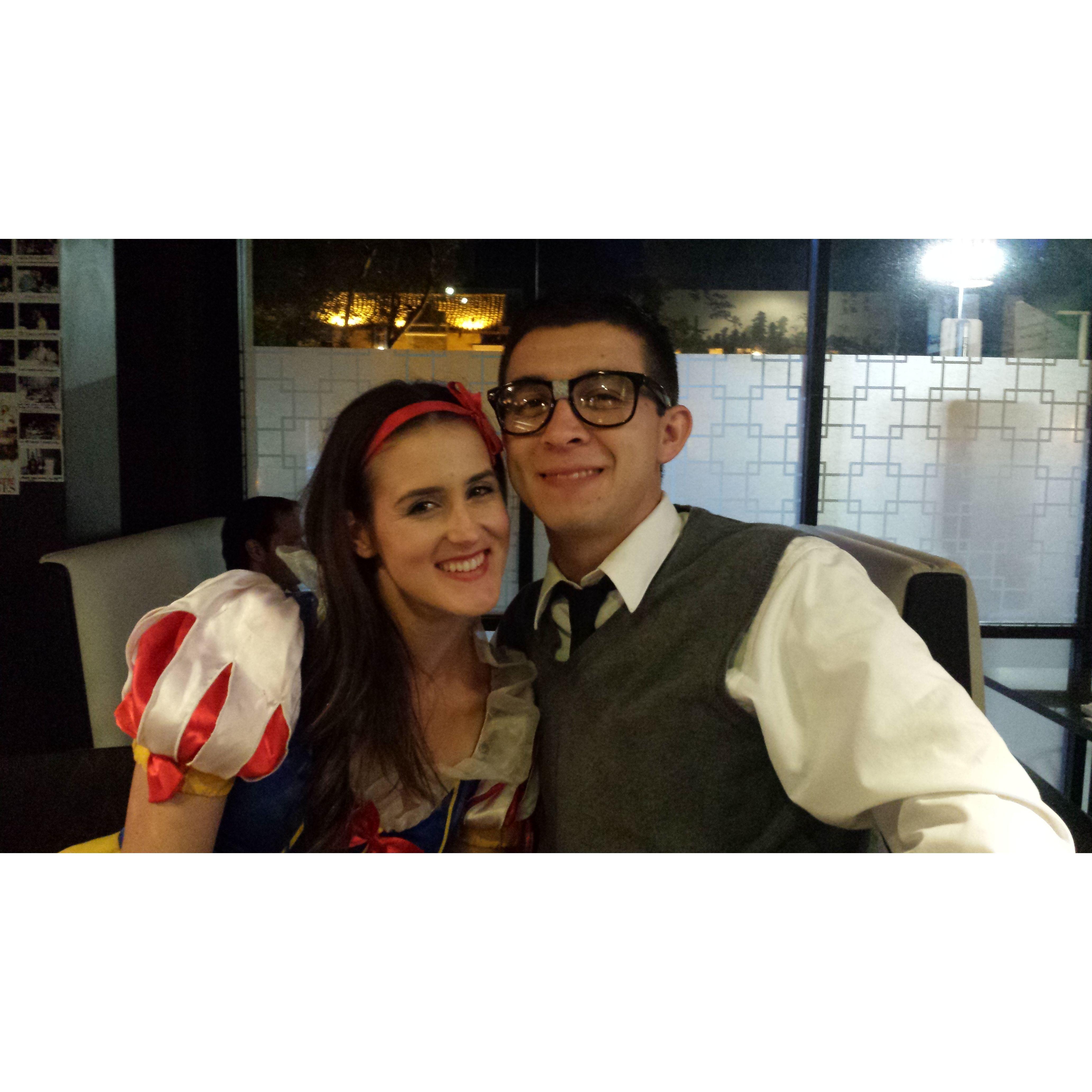Our first Halloween together