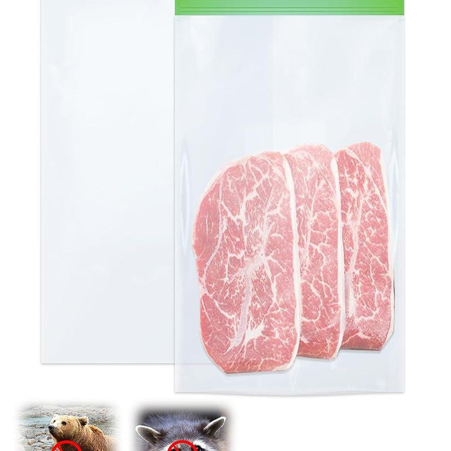 Odor Proof Storage Bags - 12 x 20 Inch Odor Food Bags for Backpacking, Camping and Home Organization - Reusable Large Smell Proof Bag Waterproof and Double Zip(2 Pack)