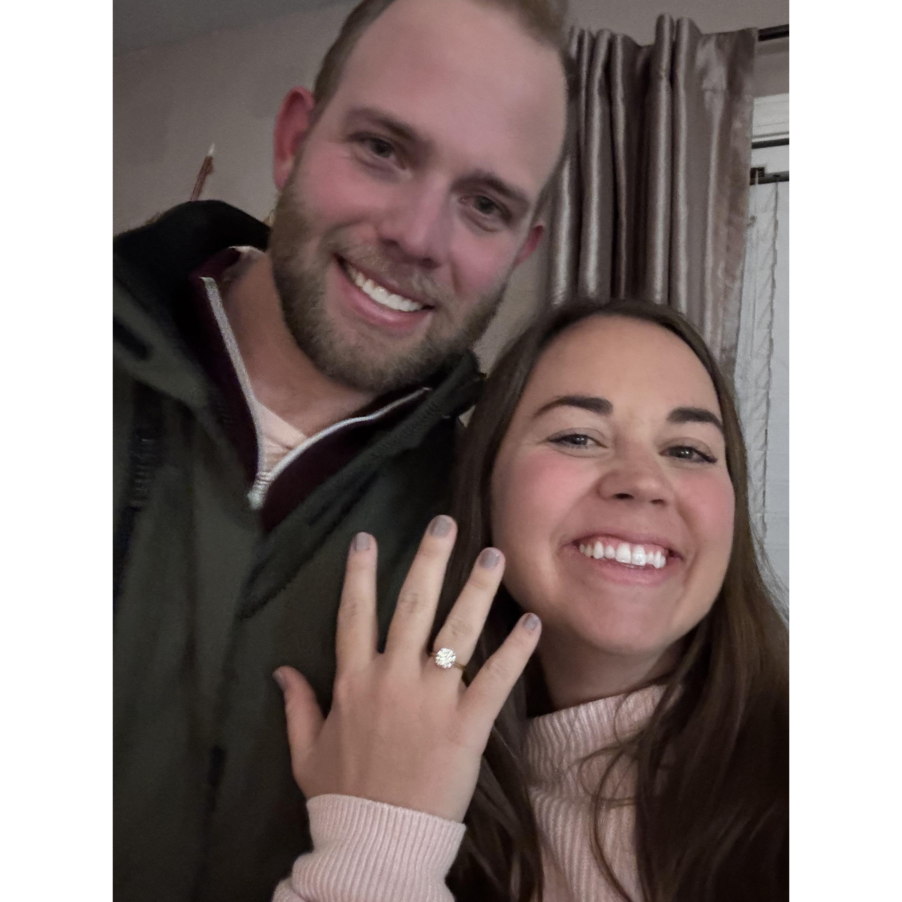 Real ring second proposal! January 17, 2025
