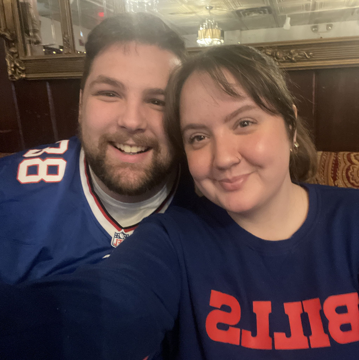 The local Bills bar McGeary’s in Albany shortly after we moved, the Bills were in the playoffs