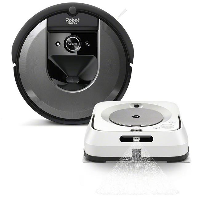iRobot® Roomba® i7 Robot Vacuum & Braava jet® m6 Robot Mop Bundle