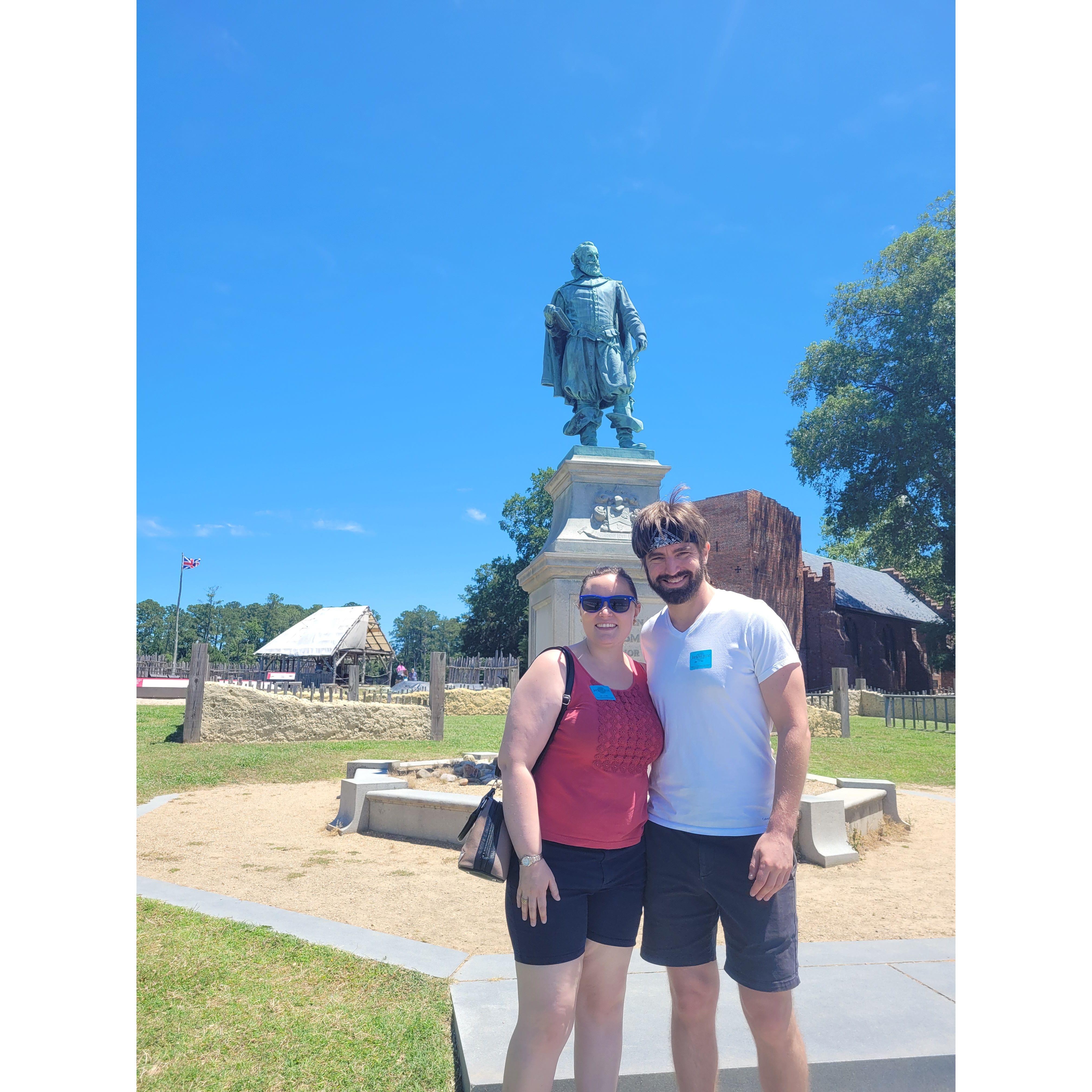 Visiting Jamestown