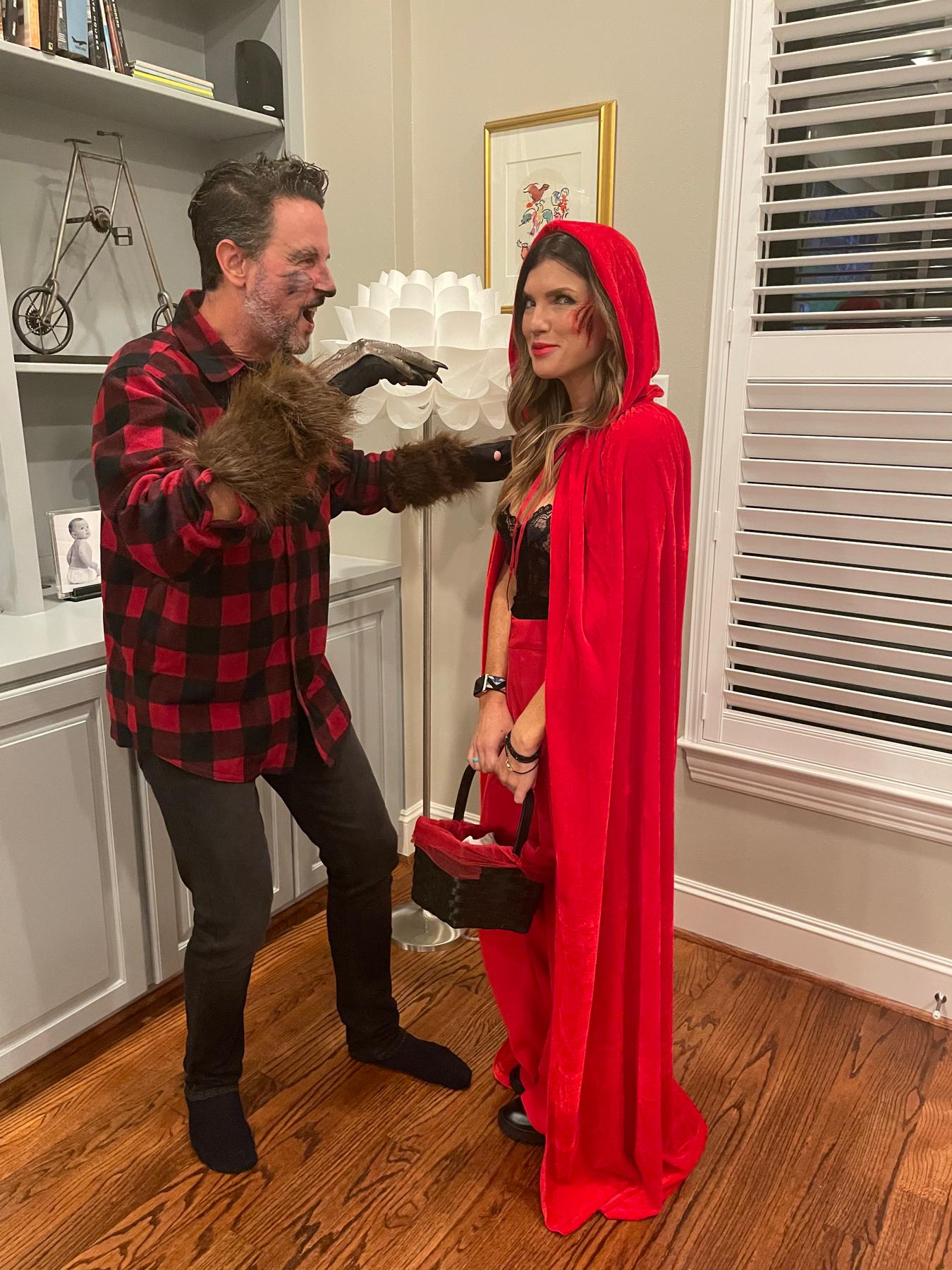 Having fun on Halloween!